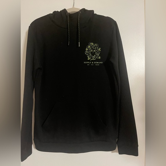 Supply & Demand black Medusa hoodie - Picture 1 of 4